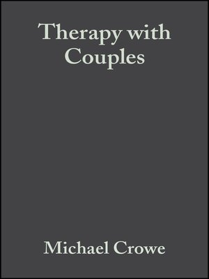 cover image of Therapy with Couples